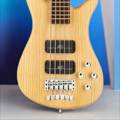 Warwick RockBass Streamer Standard, 5-String - Natural Transparent Satin image 6