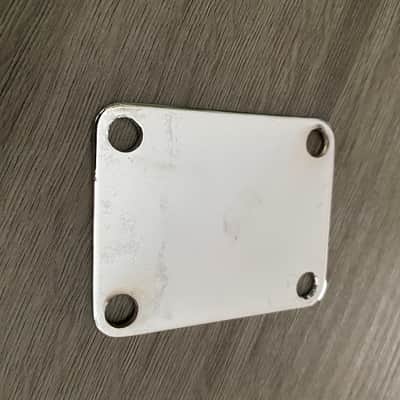 Fender Masterbuilt Custom Shop Neck Plate Masterbuilder Cruz era 2000 Chrome image 13