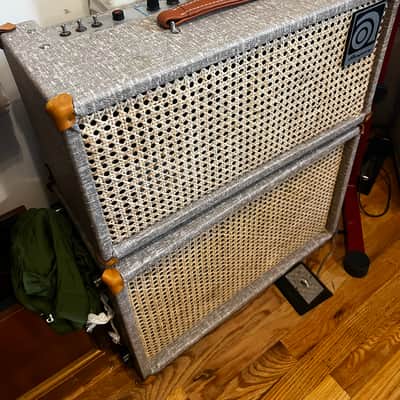 Ampeg V-2 2-Channel 60-Watt Guitar Head 1971 - 1980 - Black image 2