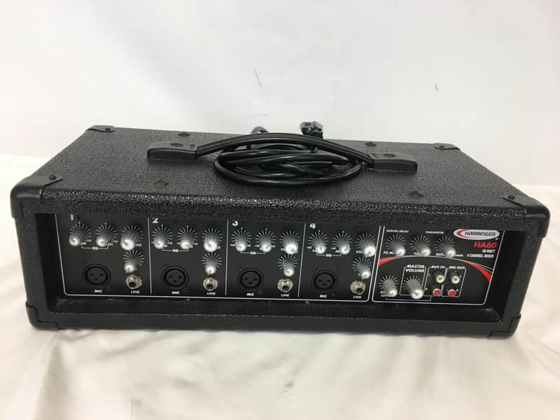 Harbinger HA60 4 Channel 60w Mixer image 1