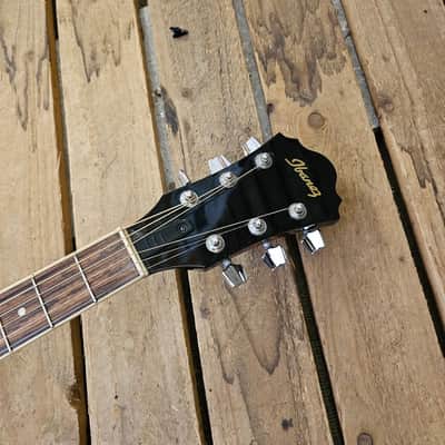 Super Jumbo Acoustic Guitar Ibanez SGE130, Vintage Sunburst USED! RKVSB050423 image 4