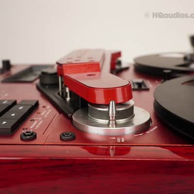 Akai GX-635D Reel-to-Reel Tape Deck Custom Red - Restored - 1 Year Warranty image 12