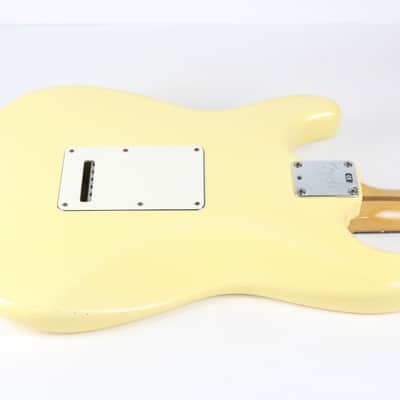 1999 Fender Jeff Beck Artist Stratocaster White Very CLEAN Lace Sensors OHSC w/Factory Paperwork 1990's Vintage Strat image 18