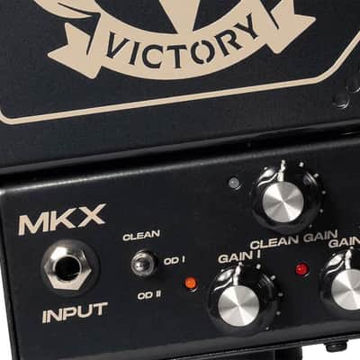 Victory Amps MKX Rig — MKX 50W 3-Channel Tube Head (Black, 2026) + MKX LB 112 Lunchbox 1x12 Cabinet (Celestion Seventy 80) 2026 - Black image 11