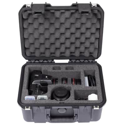 SKB Cases iSeries 1309-6 Camera Case with Custom Foam Interior for Blackmagic Design Pocket Cinema Camera 6K Pro and Accessories image 4