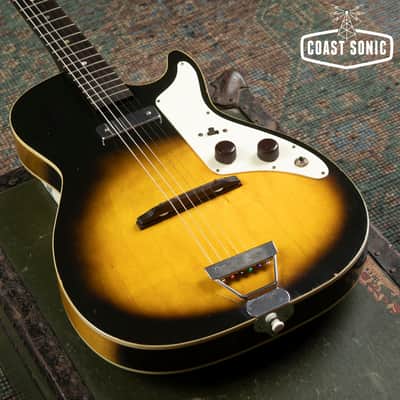 Vintage 1963 Airline 7206 USA Made by Harmony (H-45 Strato Tone) image 6