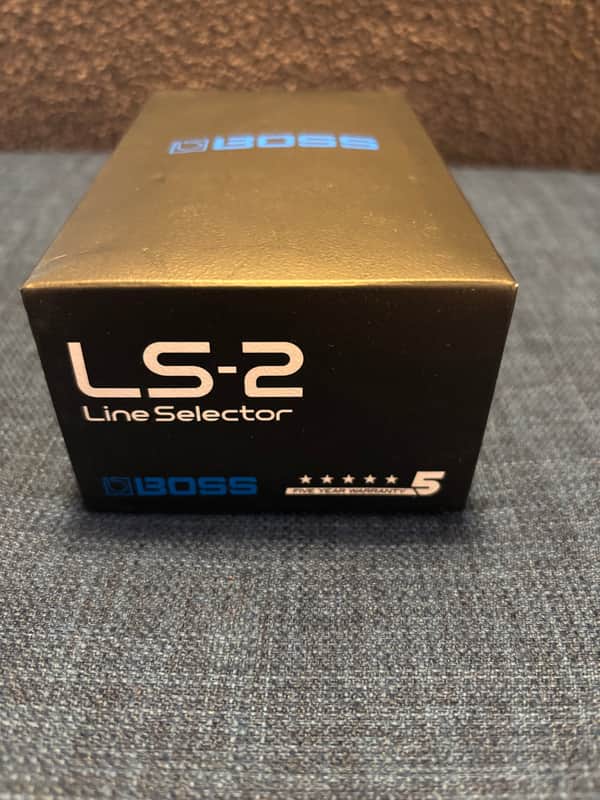 Boss LS-2 Line Selector (Silver Label) 1991 - Present - White