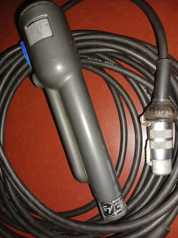 Electro-Voice 666 Supercardioid Dynamic Microphone 1950 - 1969 - Chrome image 1