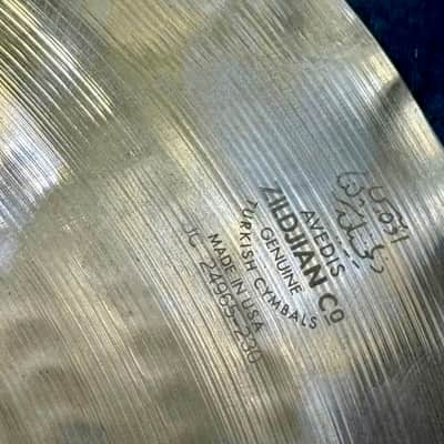 22 YEARS OLD SUPER CLEAN 12" Zildjian A Custom MASTERSOUND Hihats 750g 980g image 9