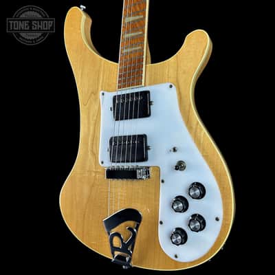 Vintage 1974 Rickenbacker 481 Slant Fret Maple Glow w/Case TSU24204 image 3
