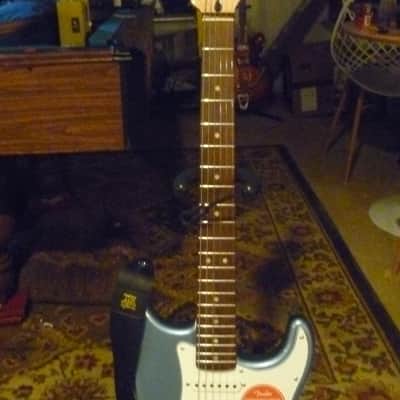 Squier Stratocaster Player 2 Light Blue Transparent Gloss 2025 image 2