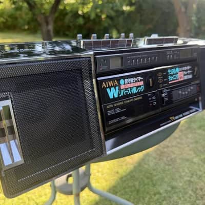AIWA CS-W90 Rare Vintage Mint Japan Boombox Getto blaster Warranty Tested image 19