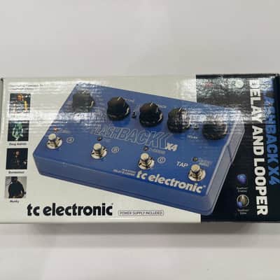 TC Electronic Flashback X4 Delay & Looper True Bypass Guitar Effect Pedal + Box image 1