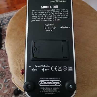 Dunlop 95Q Cry Baby Wah 2000 - Present - Black image 12