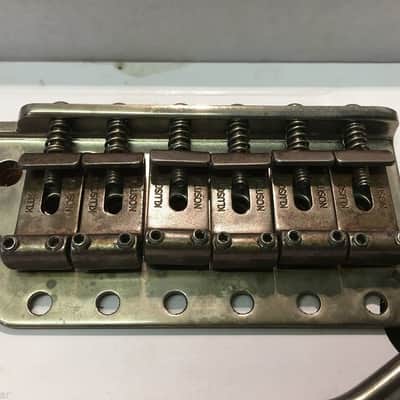 Real Life Relics Kluson Aged Vintage Stratocaster® Bridge Kit 2 3/16" KVTSN