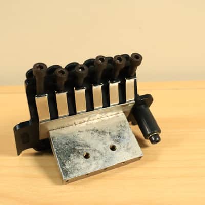 80’s Kramer Guitar Original 1984 Floyd Rose Tremolo Bridge Black Bild 8