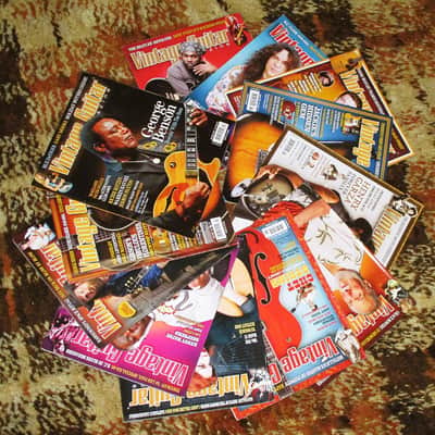 Vintage Guitar Magazines 12 issues 2024 complete image 1