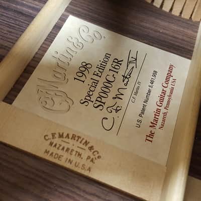 Brand New Martin SP000C-16R Acoustic Guitar image 11