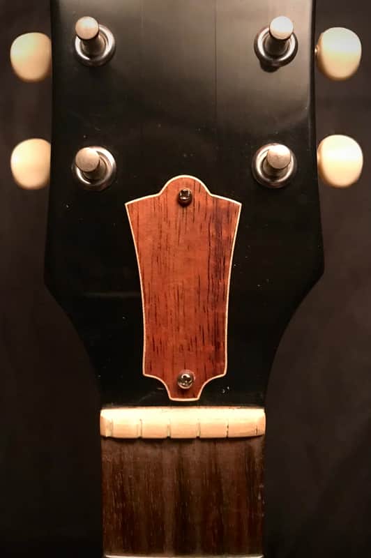 Triple C Woodworking Guild Style Truss Rod Cover Koa with Maple Binding image 1