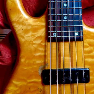 Ken Smith BT6 - 1987 - Maple/Mahagony - VINTAGE 6 String Bass image 8