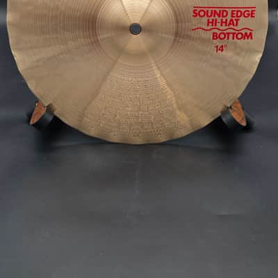 Paiste 14" 2002 Sound Edge Hi-Hat Cymbals Brilliant image 9