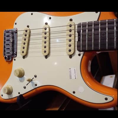 Schecter Nick Johnston USA Signature 2017 - Present - Atomic Orange Nitro image 3