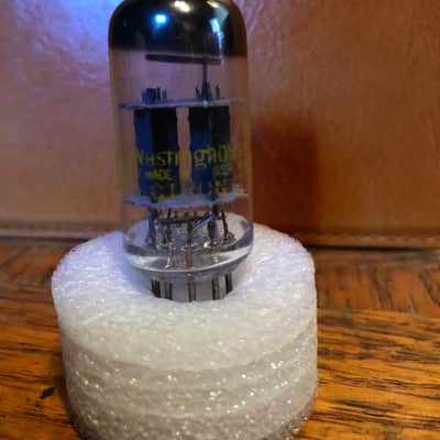 NOS Westinghouse 6EU7 tube Tested 105% Both Sides USA Made image 1
