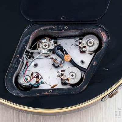 1992 Gibson Pre-Historic '57 Les Paul Custom 3 Pickup Black Beauty w/ 57 Classic PAFs, Case image 15