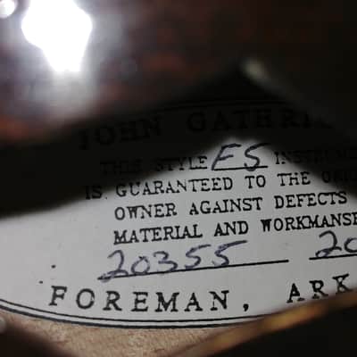 2003 Gathright F5 mandolin image 10