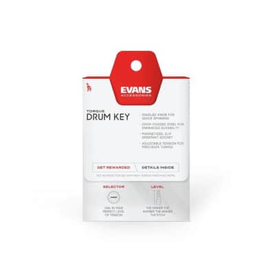 Evans Torque Drum Key, 1/4" Socket - DATK image 4