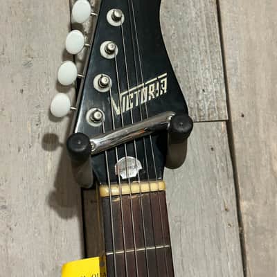 Groovy 1960's Victoria Electric Guitar Sunburst, Made In Japan, Tiesco with Hang Tags ! image 6