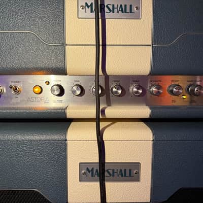 Marshall Astoria Dual AST3 30-Watt Guitar Amp Head 2015 - 2017 - Blue/White image 3