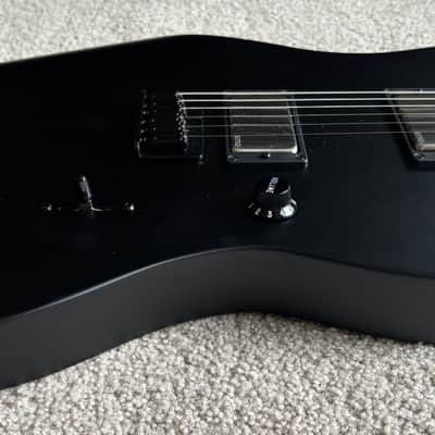 Fender Jim Root Jazzmaster Electric Guitar, Flat Black, Hard Shell Case image 6