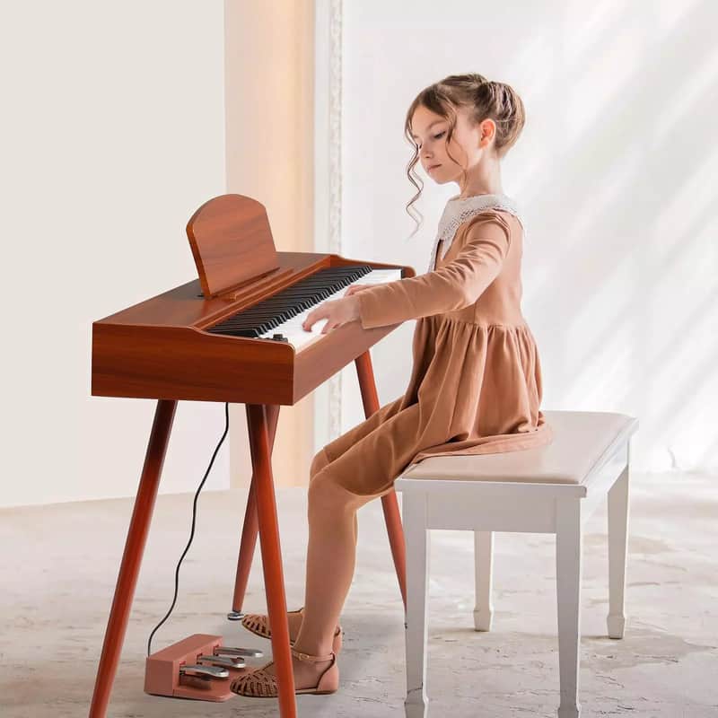 88 Key Full Weighted Digital Piano with European Dream Sound, Dual Bluetooth, and USB MIDI Connectivity – Professional-Grade Performance Keyboard image 1