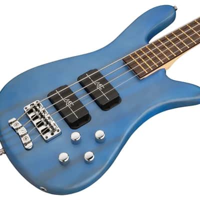 Warwick RockBass Streamer Standard, 4-String - Ocean Blue Transparent Satin image 1