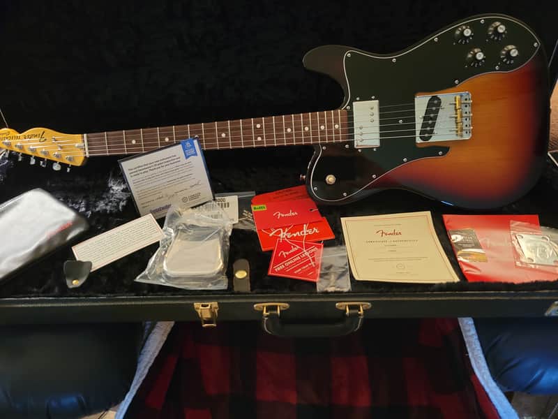 Fender American Original '70s Telecaster Custom 2020 - 2022 - 3-Tone Sunburst