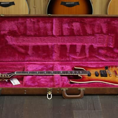 1986 Gibson US-1 Super Strat Electric Guitar Flamed Sunburst + OHSC image 21