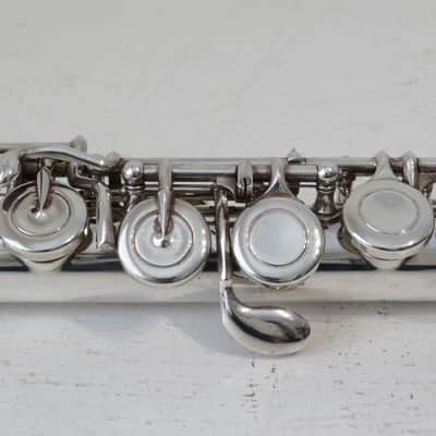 Trevor James Master Series II Solid Silver Professional Flute with Cases image 11
