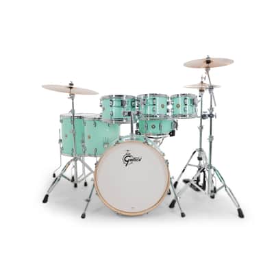 Gretsch CM2-E627 Catalina Maple Set Seafoam Green - Drum Shell Set image 2