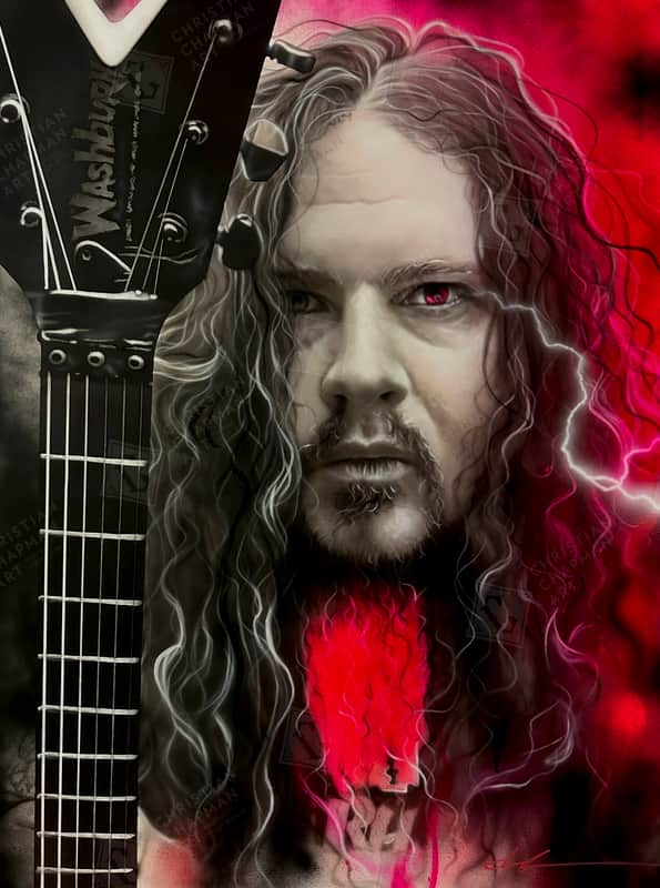 Dimebag Darrell original ART image 1