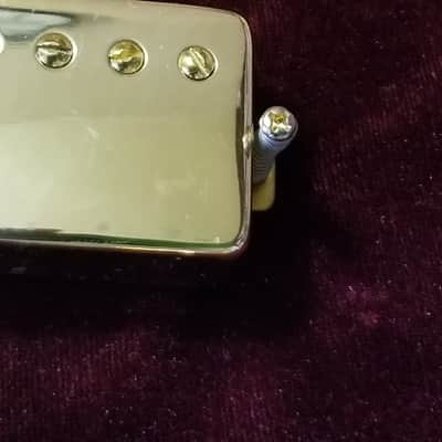 Firefly Gold Covered Humbucker- Deep Profile 10.5k Gold 4-Conductor image 1