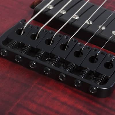 Schecter Sunset-7 Extreme Scarlet Burst image 10