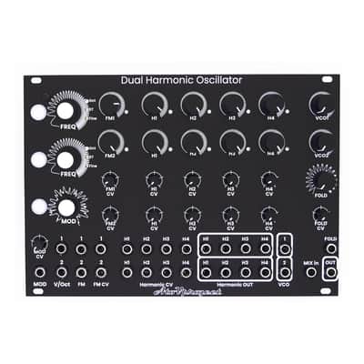 AtoV Project Dual Harmonic Oscillator (DHO) Eurorack Oscillator Module (Black) image 1