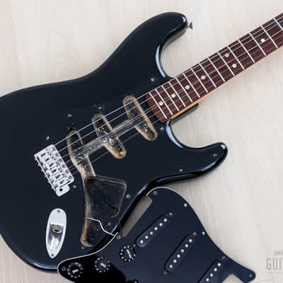 1979 Fender Stratocaster Vintage Electric Guitar Black, 100% Original w/ Case image 20