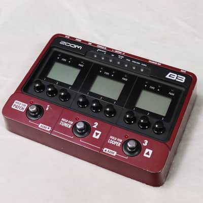 ZOOM B3 Bass Effects & Amp Simulator [039792] (01/23) image 1