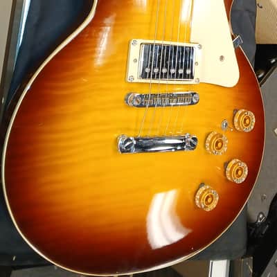 Electra Model 2245 Super Rock LP Style 1981- Sunburst flame image 2