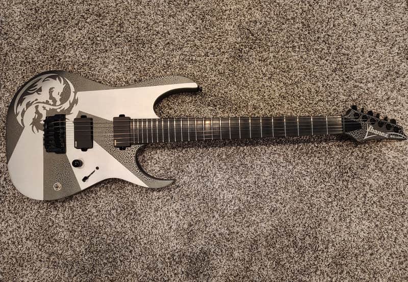 Ibanez RGITFE 2014 -RG JEM Guitar Custom Dragon Crackle Neck Thru
