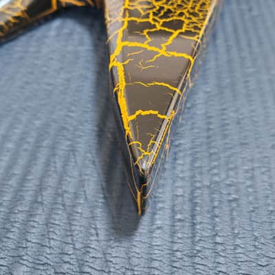 2007 ESP EX Explorer Yellow Crackle Custom Order - ESP Takada Factory / ESP Custom Shop - JAPAN MIJ image 19