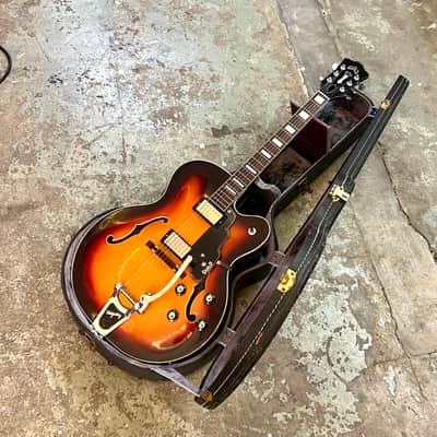 Guild X-175 Manhattan c 1966 - Sunburst original vintage USA image 6