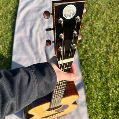 Santa Cruz OM Moon Spruce / Cocobolo “Luna” Custom 2015–Rare SCGC image 5